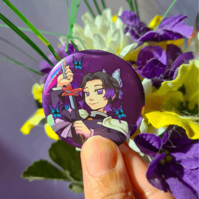 Badge Demon Slayer - Shinobu Kocho | La Valha Shop