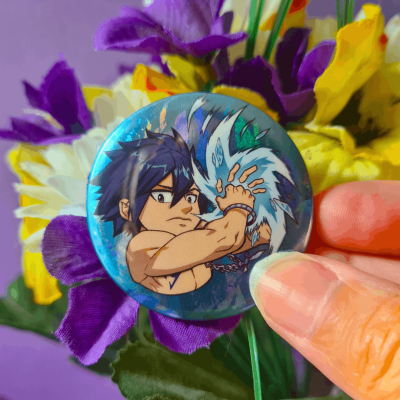 Fairy Tail Pin - Grey Fullbuster | La Valha Shop